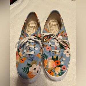 Rifle Paper floral Keds